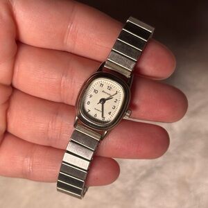 Silver Analog Watch